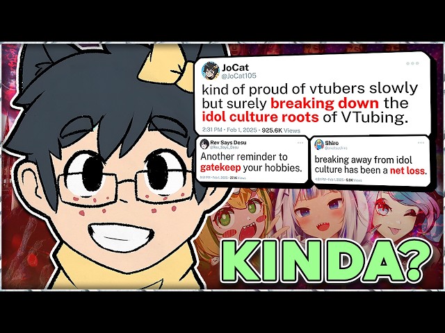 VTuber Twitter HATED His Take On Idol Culture - Was It Wrong? (ft. JoCat)