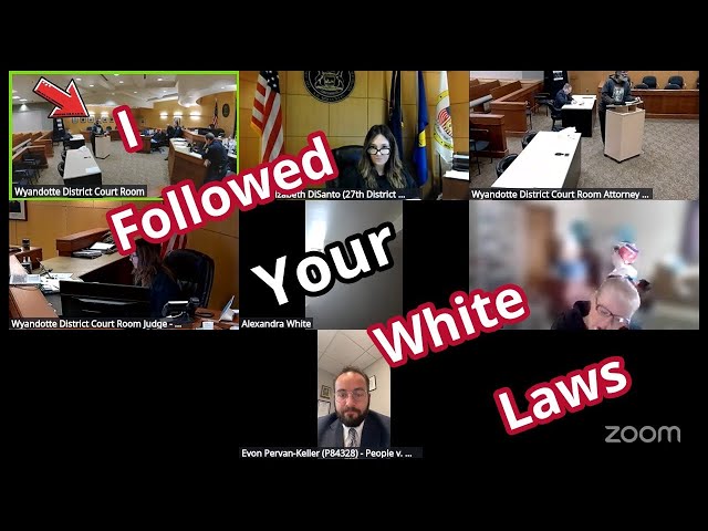 "I Followed Your White Laws!" Defendant Uses Bizarre Courtroom Defense Based In Racism!