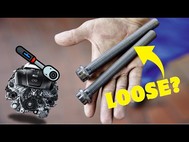 Loose engine head bolts: SYMPTOMS and Consequences