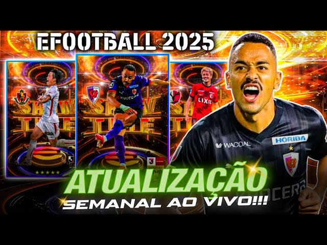 😪 EFOOTBALL 2025 - ATUALIZAÇÃO SEMANAL VOLTA DA STRIKE ARENA e 10 NOVOS SHOW TIME J-LEAGUE AO VIVO