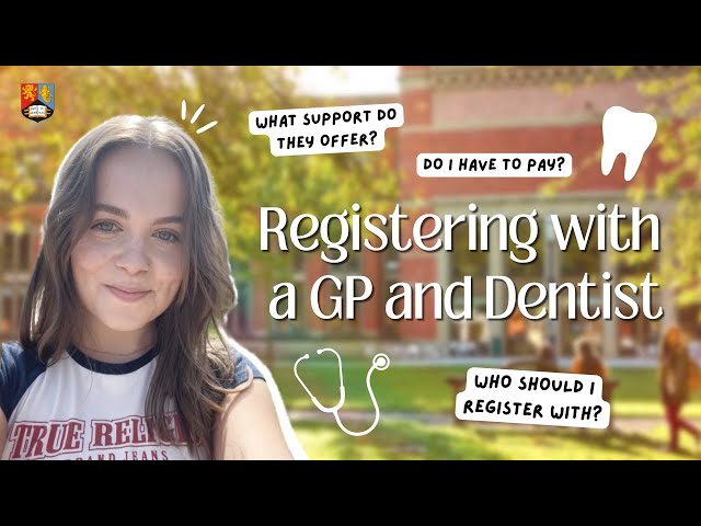 Advice on Registering with a GP and Dentist 🩺🦷 • UoB Student Video #UniversityofBirmingham #UoB