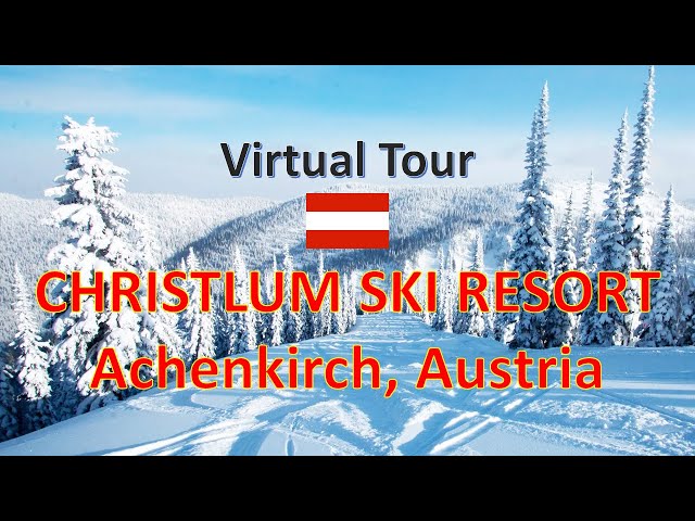 Take a Virtual Skiing Trip to Austria - Powdery Trees and Stunning Views Await!