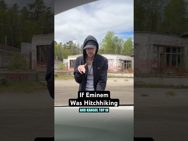 If Eminem Was Hitchhiking #eminem