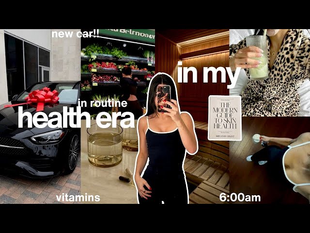 in my health era, new car, vitamins, routine + home life | vlog