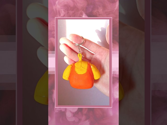 Squid game doll keychain #shorts #craft #diy #handmade