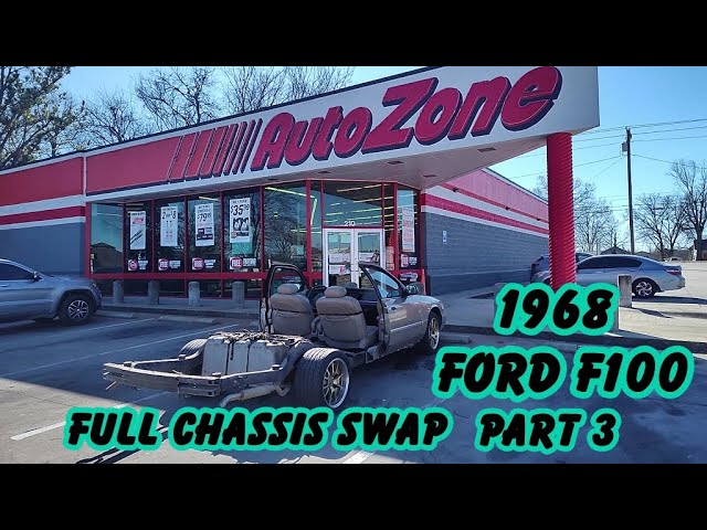 1968 Ford F100 Full Chassis Swap with a Mercury Grand Marquis Part 3