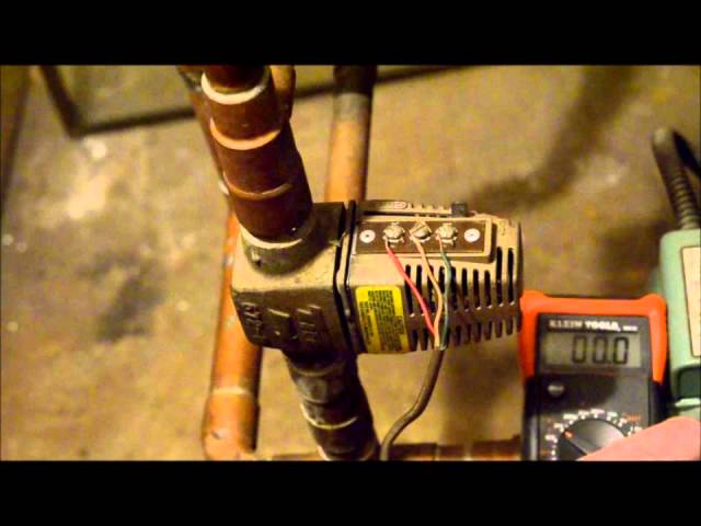 Troubleshooting a Taco Zone Valve: Checking the Voltages