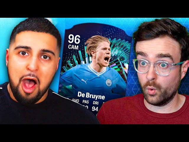 TOTS KEVIN DE BRUYNE SQUAD BUILDER SHOWDOWN WITH @AJ3