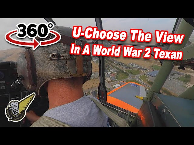 360° VR: This Is What It's Like In A WW2 Harvard Trainer