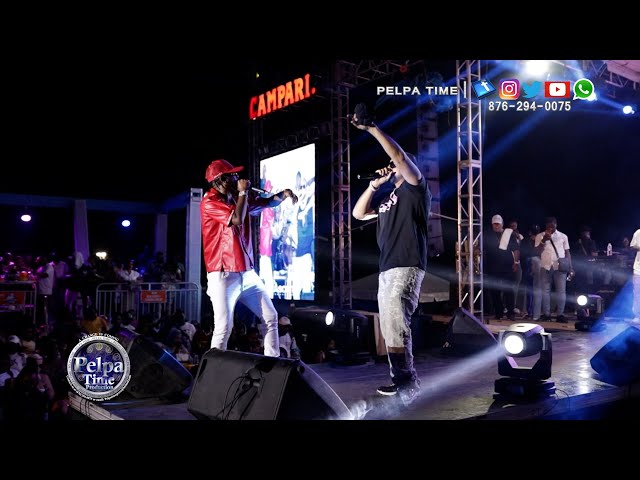 Sean Paul & Charly Black bring some International Vybz To di Show like Rick Ross AT Sharkie Sea food