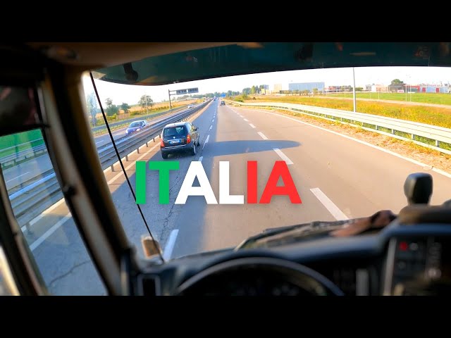 POV / ASMR Truck Driving  IVECO Stralis Italia