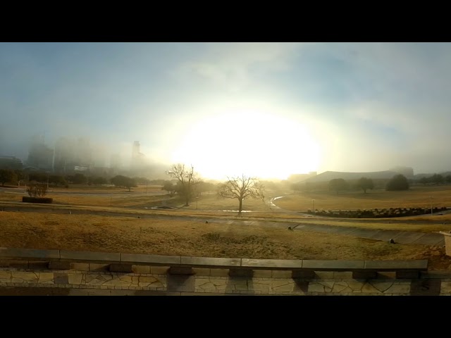 360 Timelapse Sunrise - Austin TX - Super Bowl Sunday 2018