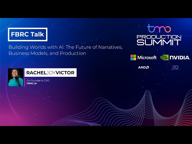 Building Worlds with AI: The Future of Narratives, & Production | PRODUCTION SUMMIT LOS ANGELES 2024