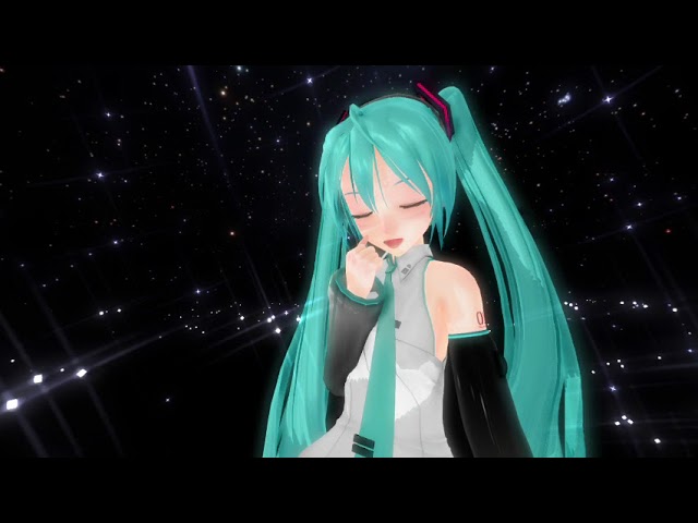 MMD VR Test 137 [VR180](VR酔い注意) [Blue Star][初音ミク]