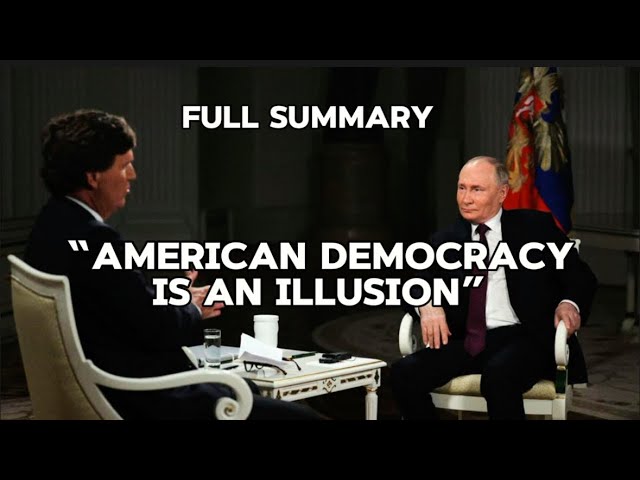 Vladimir Putin Interview Top 5 Critical Moments #tuckercarlson #putin #cia #interview