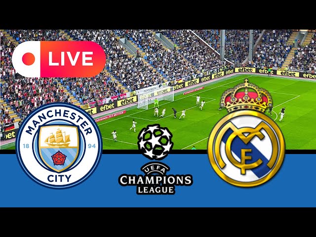 MANCHESTER CITY VS REAL MADRID | UEFA Champions League 2024-25 | PES 21 Simulation