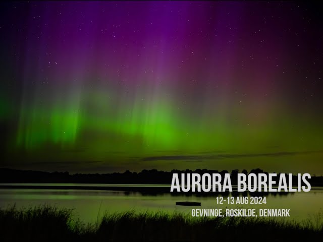 Aurora Borealis, Denmark 12 Aug 2024