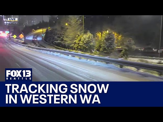 Tracking snow in western Washington