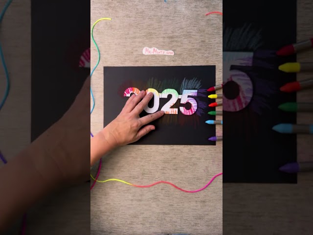 Transform 2025 into Art! Easy DIY Craft That Will Blow Your Mind 🎨✨