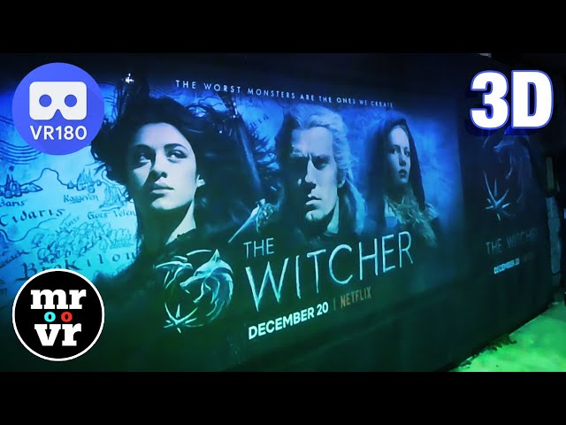 'Enter the Continent: The Witcher Fan Experience' in Hollywood in 3D [VR180]