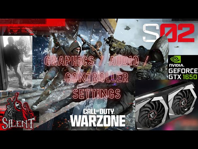 Best PC Graphics Settings | GTX 1650 | Warzone 4 | Season 2 | Audio & Controller Settings | 2025