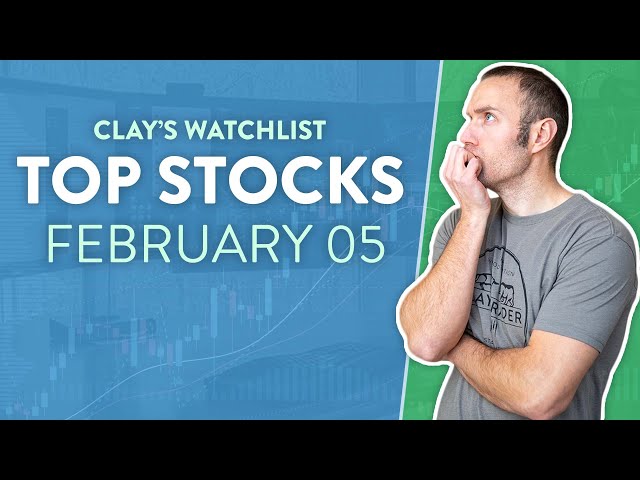 Top 10 Stocks For February 05, 2025 ( $CAPT, $PLTR, $AZTR, $RGTI, $NVDA, and more! )