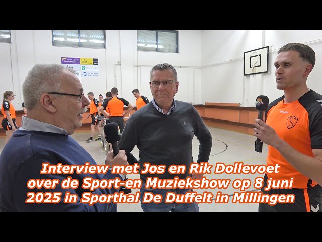 Interview over de Sport en Muziekshow op 8 juni 2025