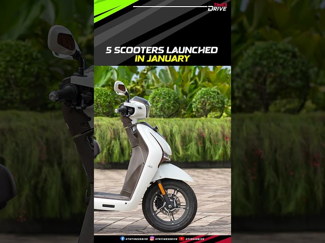 Here are the top 5 scooters launched in January | Which one are you planning to buy? 🤔#shorts