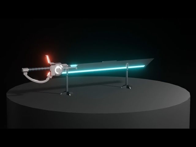 Sword animation made in blender