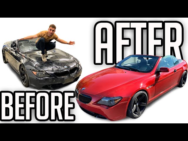 REBUILDING A $800 650i IN 6 MINUTES!