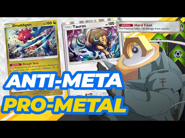 Anti-Meta Pro-Metal Melmetal Deck for Pokemon Pocket