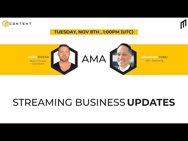 MContent | Streaming Business Updates