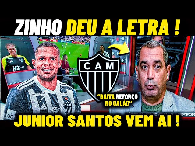 ''JUNIOR SANTOS VAI CAIR COMO UMA LUVA NO GALO'' ZINHO E MAURO DÃO A LETRA SOBRE CHEGADA NO GALO