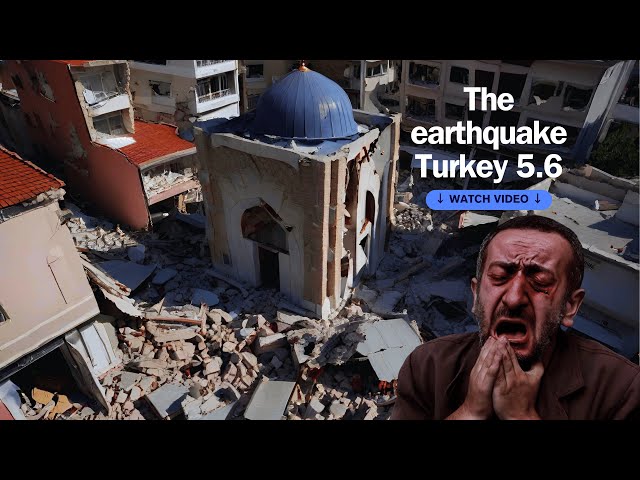 An earthquake of magnitude 5.6 struck Turkey again, Sulusaray. Houses and roads destroyed!