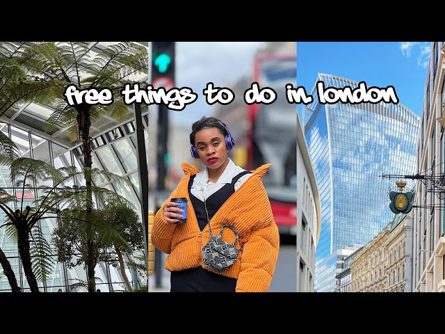 4 FREE THINGS TO DO IN LONDON 🇬🇧 | Budget Travel Guide