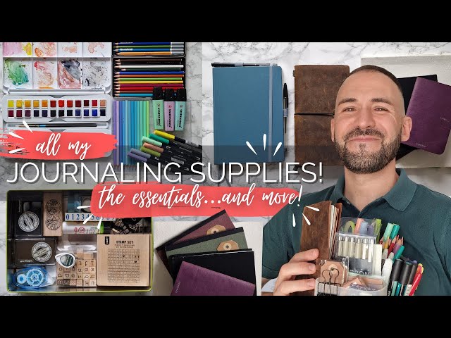 Top STATIONERY and JOURNALING SUPPLIES! Journals Line Up | Essential Kit | Budget Favourites