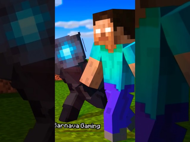 Herobrine absorb lost soul Power and destroy soul|#minecraft animation | #meme #virel #shorts