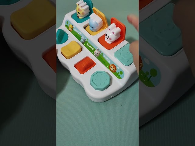 Satisfying popup animals #toysforkids #educationaltoys #educational #satisfying #shorts