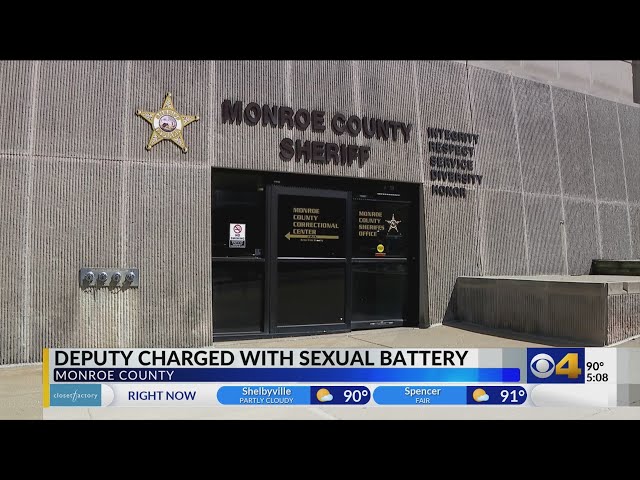 New details revealed after Monroe County Deputy charged with sexual battery