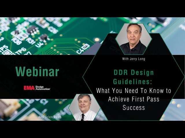 DDR Design Guidelines Webinar