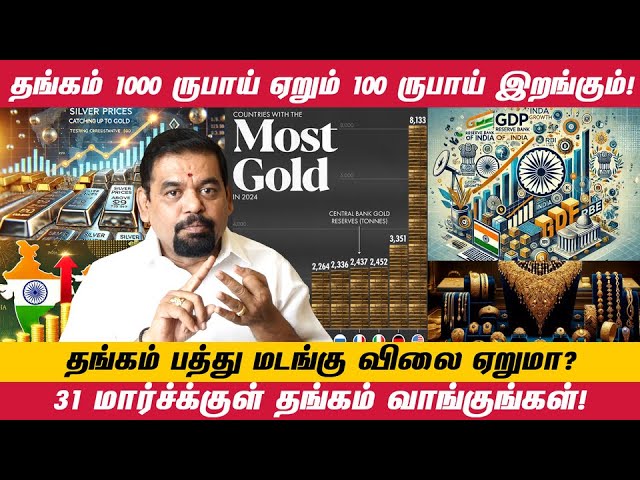 2025 GOLD PREDICTIONS | 31 மார்ச் க்குள் தங்கம் வாங்குங்கள் | @goldguru24