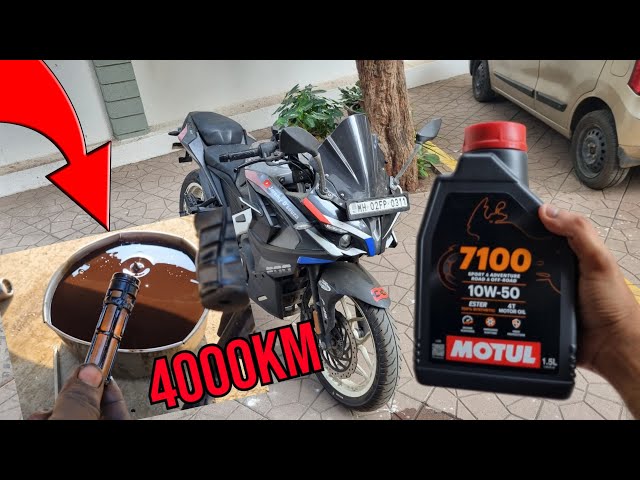 Engine Oil After 4000KM ❌ - Motul 7100 10W50