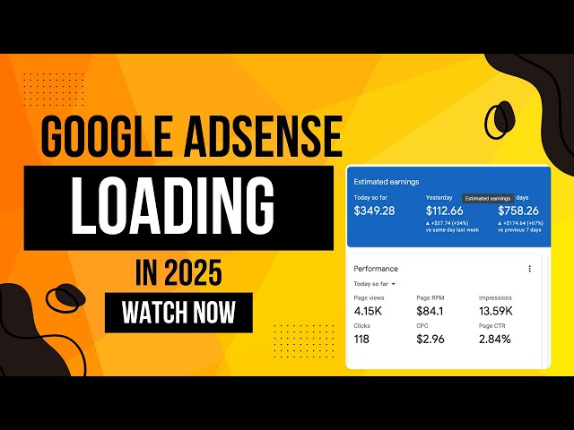 How to MAKE MONEY with Google AdSense loading in 2025 (SAFE METHOD)