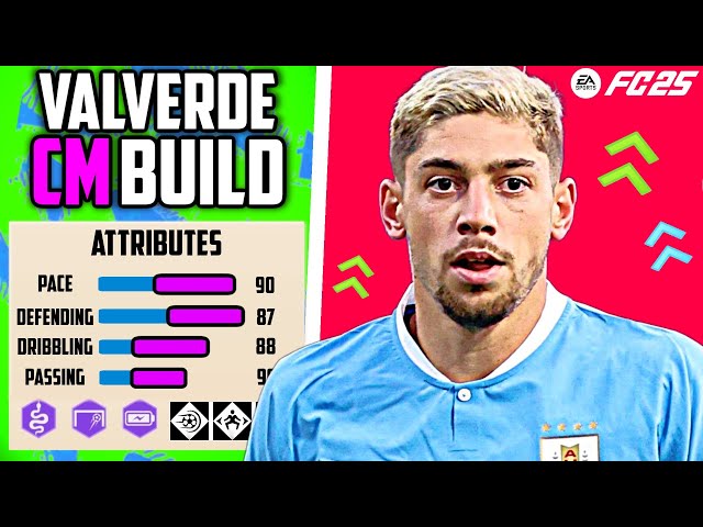 MIDFIELD ENGINE BEST VALVERDE CM BUILD EA FC 25 Pro Clubs