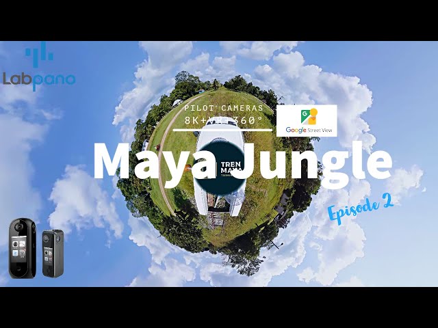 360° panoramic video-Tren Maya jungle, Mexico