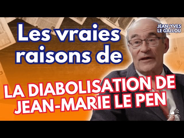 Décès de Jean-Marie Le Pen : un ancien proche collaborateur témoigne - Jean-Yves Le Gallou