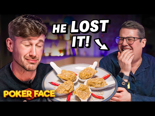 POKER FACE Extreme Food Challenge | 1000x Spicy, Fishy, Chewy, Dry