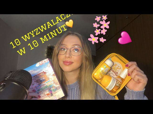 ASMR po polsku, 💛 10 wyzwalaczy w 10 minut 💛