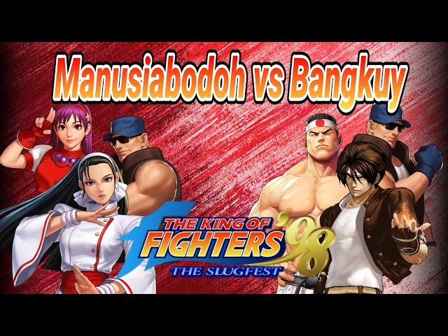 GGPO INDONESIA, Friendly Match The King of Fighters 98, Manusiabodoh vs [Nub]Bangkuy.