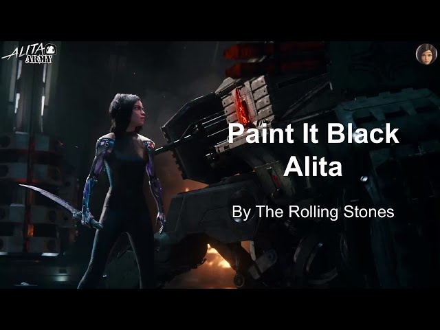 Paint It Black Alita | Alita Battle Angel 2